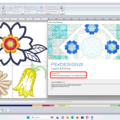 PE-DESIGN Embroidery Digitizing Software